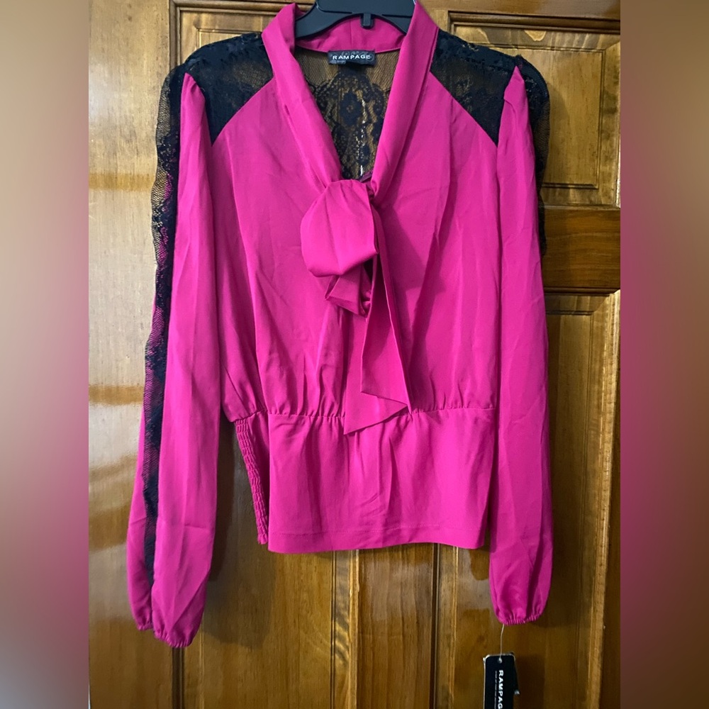 Pink blouse